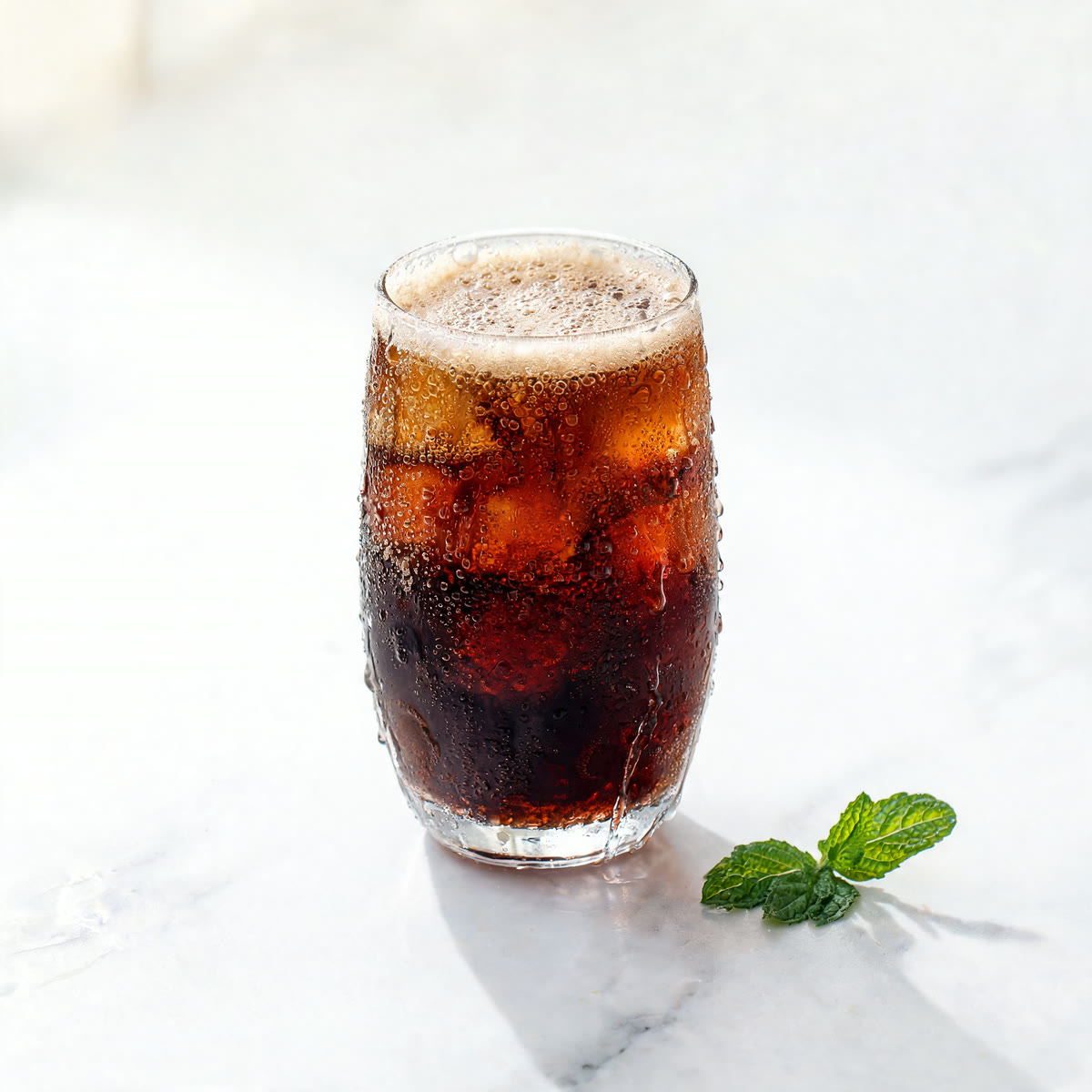 Cola mit Minze